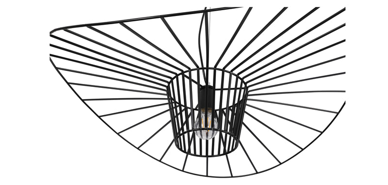 Lampa sufitowa - lampa wisząca design Pamela - 80cm - pionowa