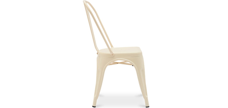 Dining chair - Industrial design - Steel - Matte - New edition - Stylix