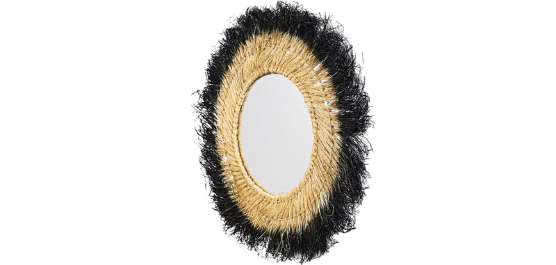 Miroir Mural - Design Rond Boho Bali (60 cm) - Bioe