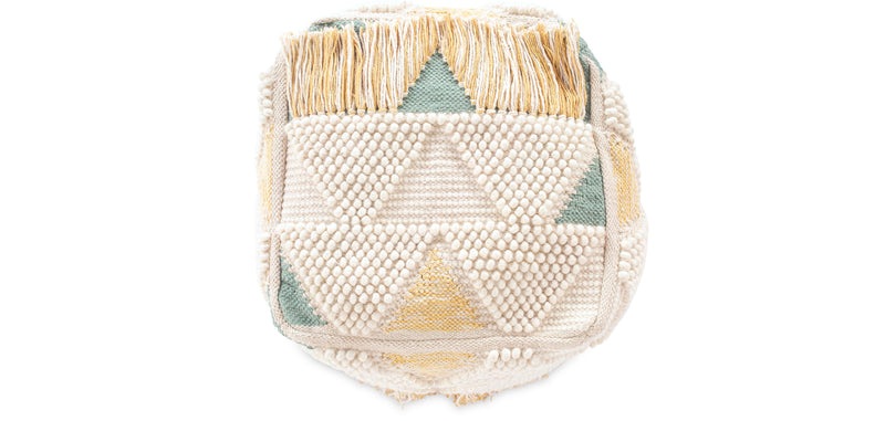 Siège Pouf Style Boho Bali - Jacqueline