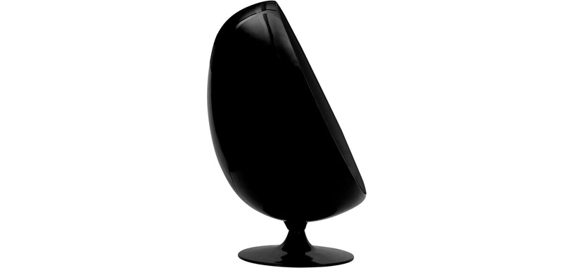 Egg design armchair - Covered with faux leather - Eny