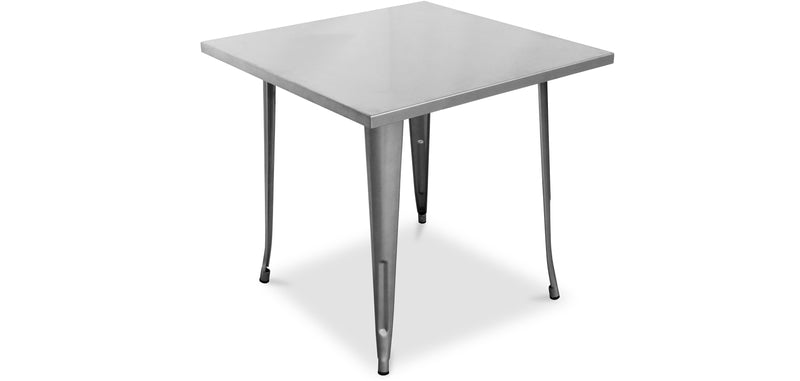 Kwadratowy stół jadalniany w stylu industrialnym - Stylix