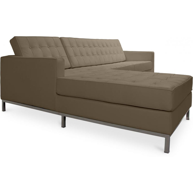 Chaiselongue Design - skóra pokryta - Nova
