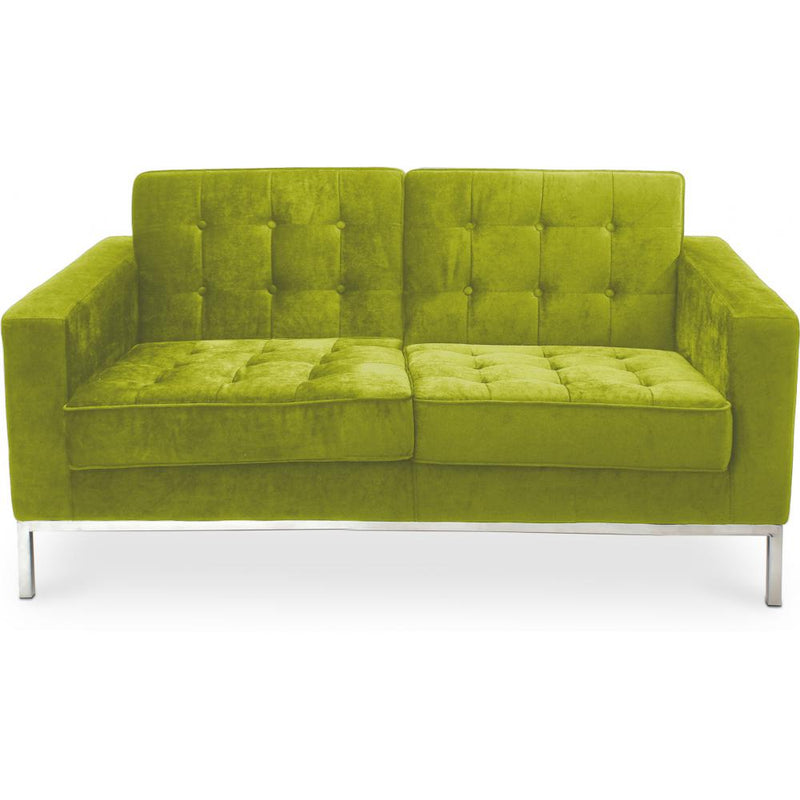 Fabric Upholstered Sofa - 2 Seats - Konel