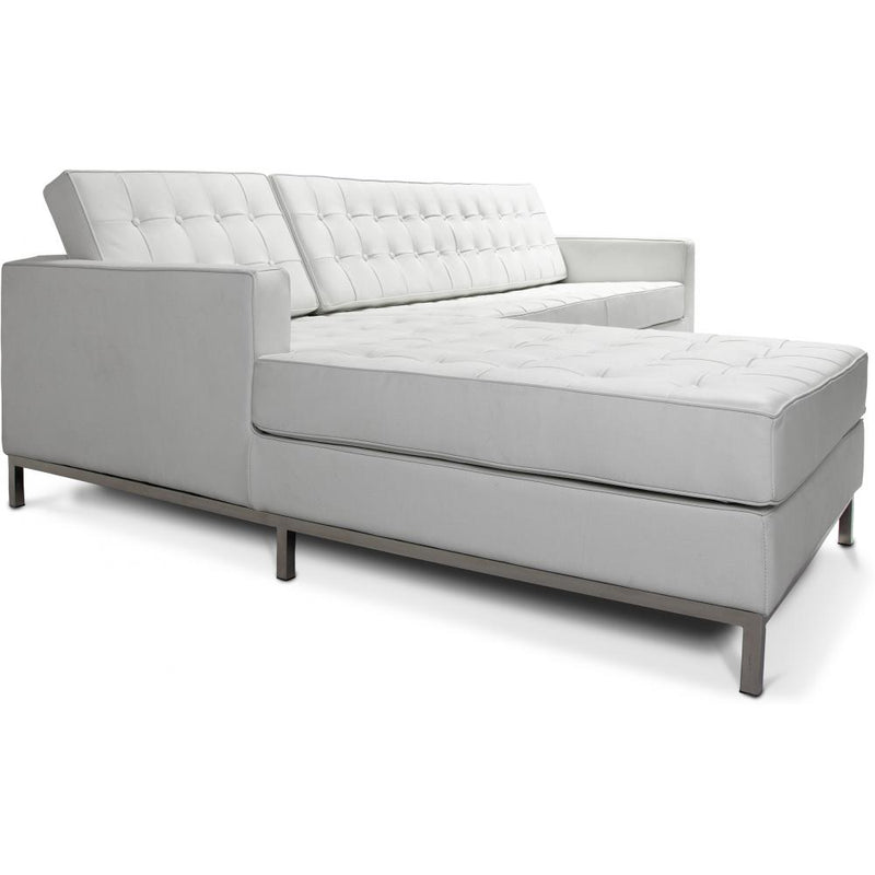 Design chaise longue - Upholstery in Polipiel - Nova