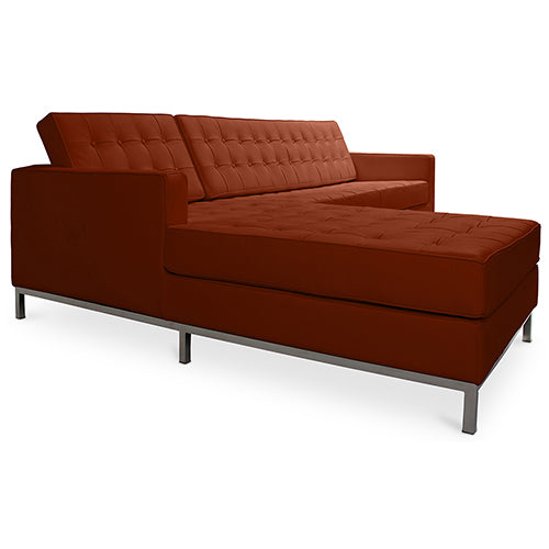 Design chaise longue - Upholstery in Polipiel - Nova