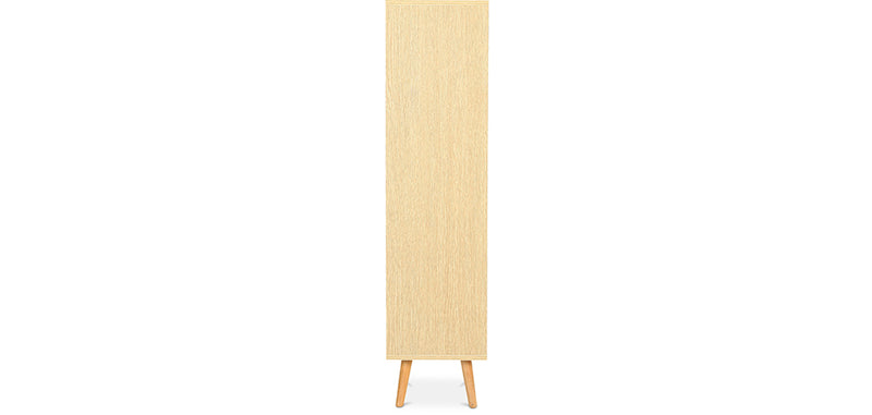 Buffet en Bois - Design Scandinave - 4 compartiments - Roin