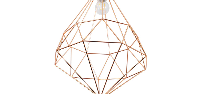 Lampa sufitowa retro - Lampa wisząca geometryczna - Yak