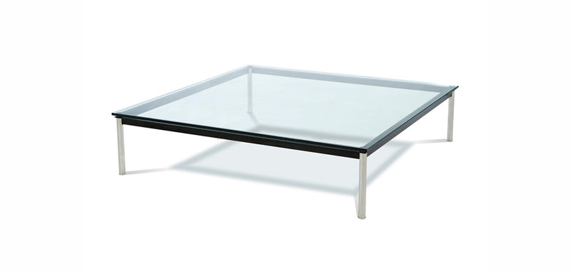 Table basse carrée - Verre - 70 cm - Kart