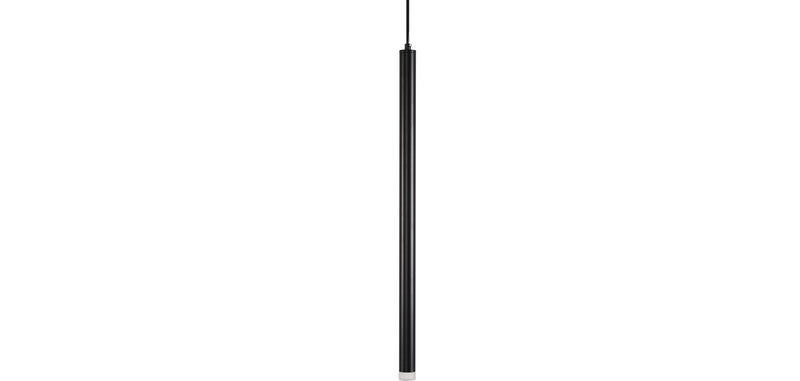 Lampe de plafond tube LED - Lampe suspendue noire - 60cm - Lilu