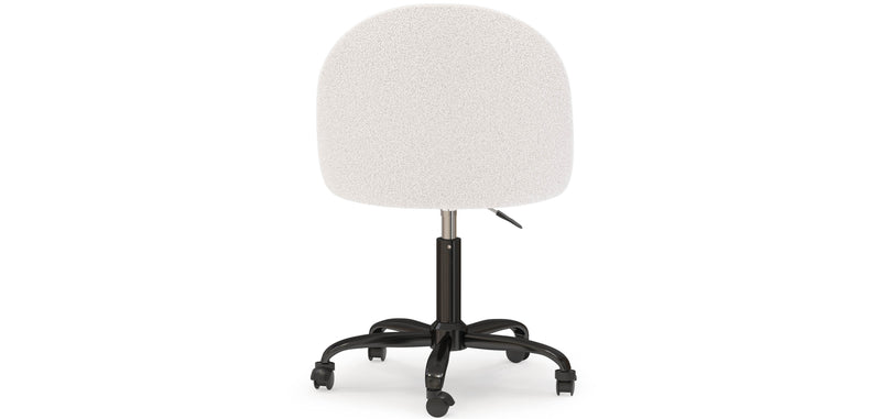 Chaise de Bureau Rembourrée - Bouclé - Evelyne