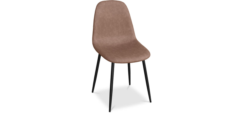 Eetkamerstoel - Bekleed met kunstleer - Faby