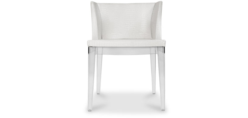 Design Dining Room Chair - Transparent Legs - Mila