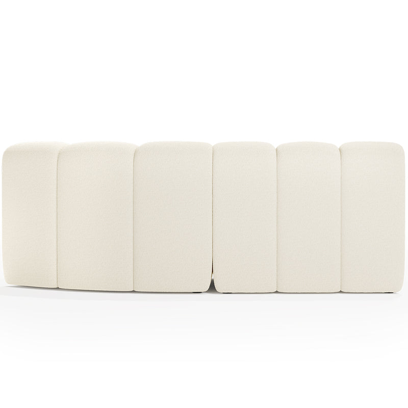 Canapé Modulaire - Revêtement en Bouclé - 2 Modules - Herridon