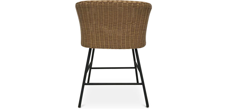 Cadeira de sala de jantar em rattan - Design Boho Bali - Ishita