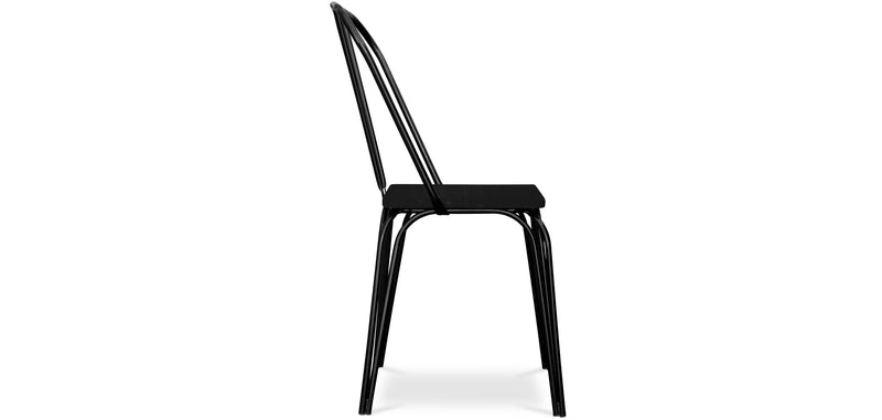 Spisestuestol - Industriell stil - Tre og metall - Lillor