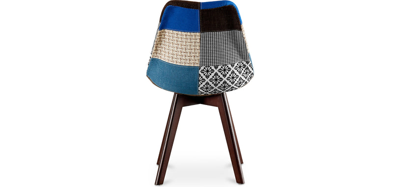 Dining Room Chair - Patchwork Upholstery - Pixi