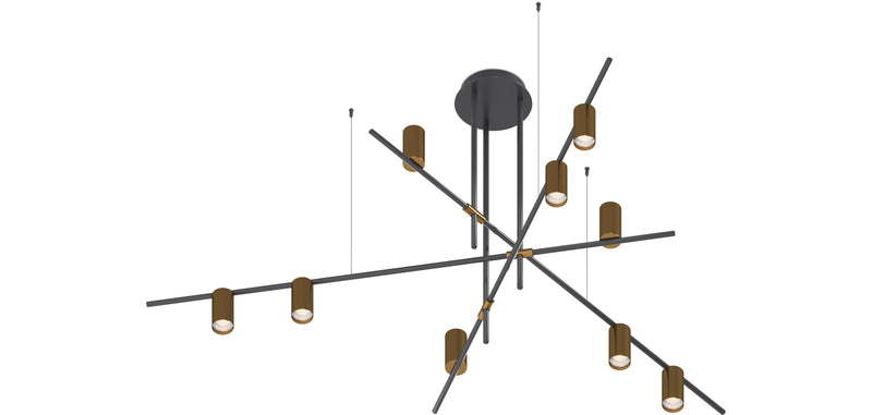 Lampe de plafond barre - Lampe suspendue LED - Piper