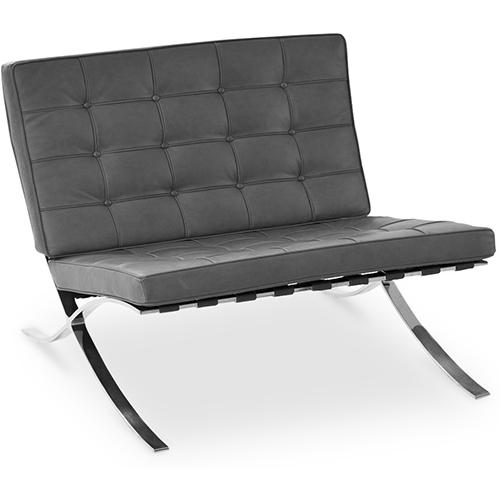 Fotel designerski - Pokrycie z ekoskóry - Town