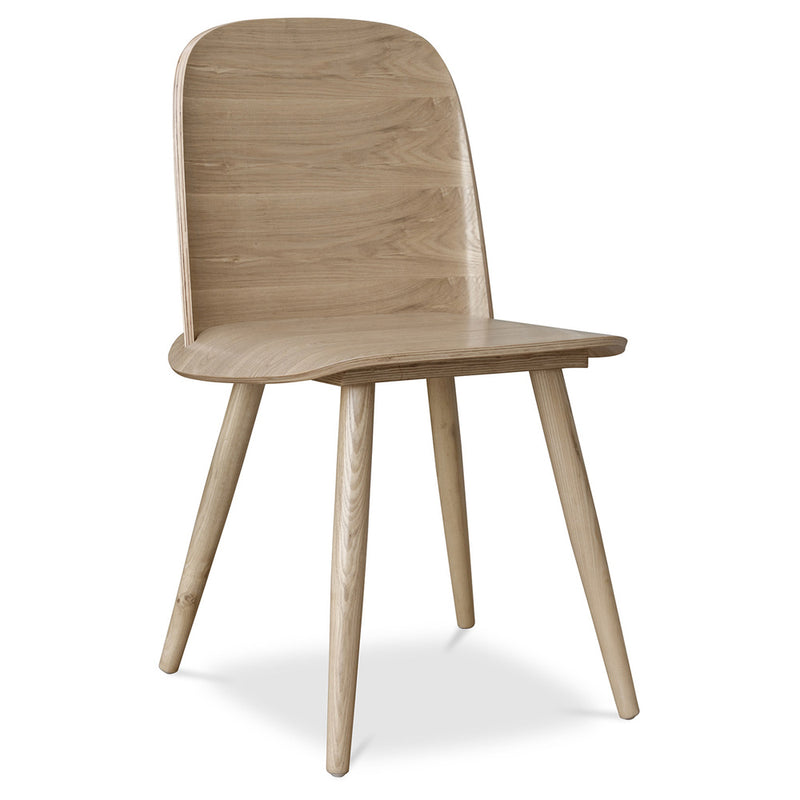 Wooden dining room chair - Scandinavian style - Berd