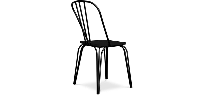 Spisestuestol - Industriell stil - Tre og metall - Lillor