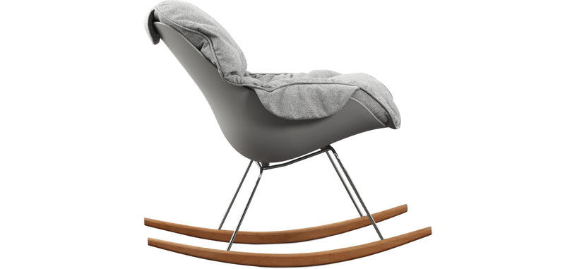 Gewatteerde Schommelstoel - Scandinavisch Design - Ruma