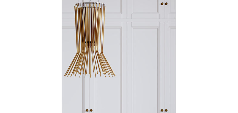 Lustre de plafond doré - Suspension design - Madison