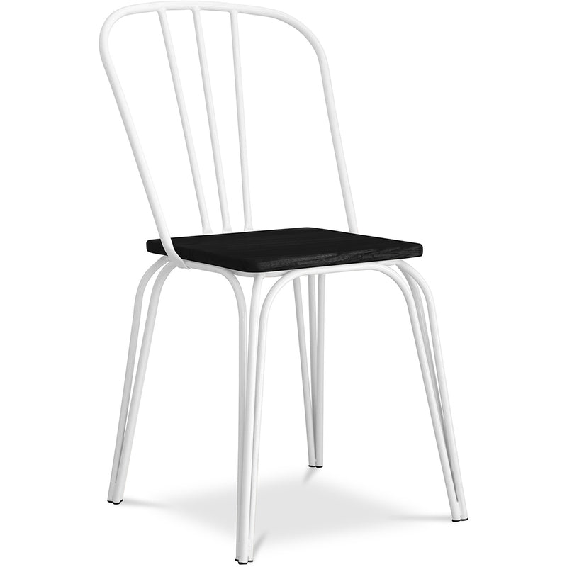 Spisestuestol - Industriell stil - Tre og metall - Lillor