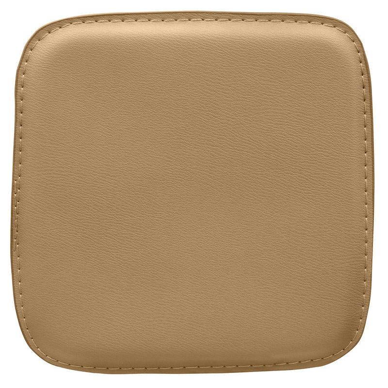 Coussin de chaise carré aimanté - simili cuir - Stylix