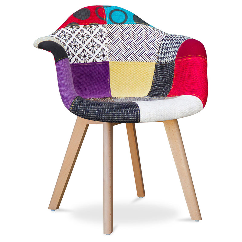Premium Chaise design Dawick - Patchwork Ray
