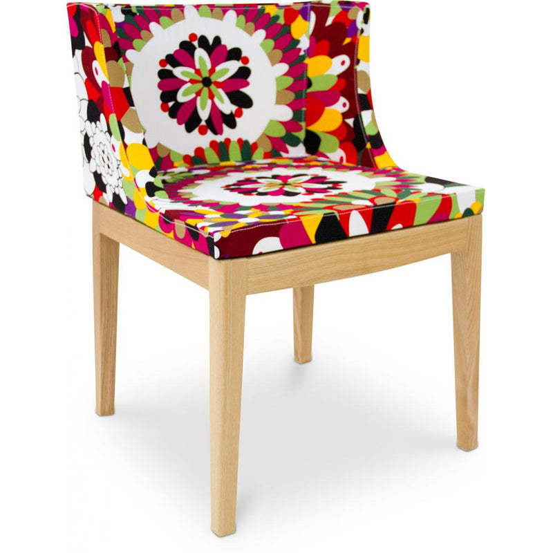 Sedia da pranzo - Trasparente - Design con braccioli - Miss Style