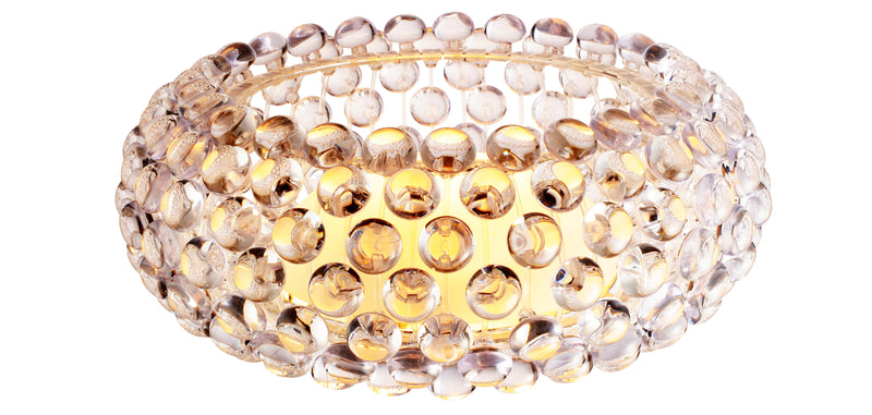 Floor Lamp - Living Room Lamp with Crystal Buttons - Savoni