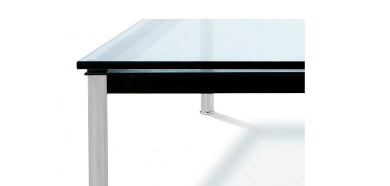 Table basse carrée - Verre - 120 cm - Kart