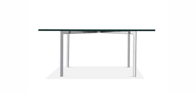 Table basse carrée - Verre - 12mm - Town