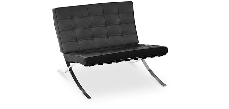 Designstol - Trukket med skinn - Town