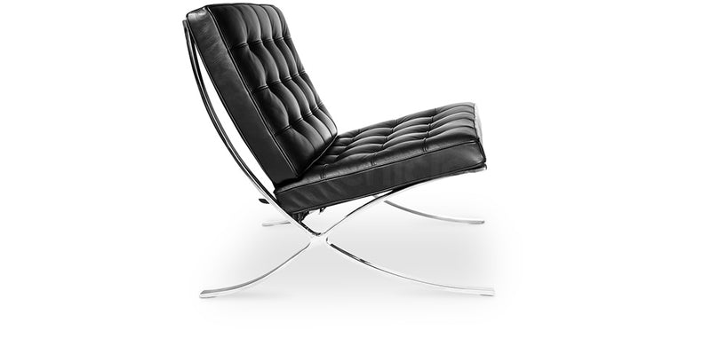 Designstol - Trukket med skinn - Town