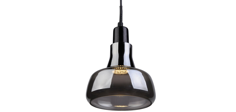 Lampa sufitowa - lampa wisząca - chromowany metal - średnia - Blake