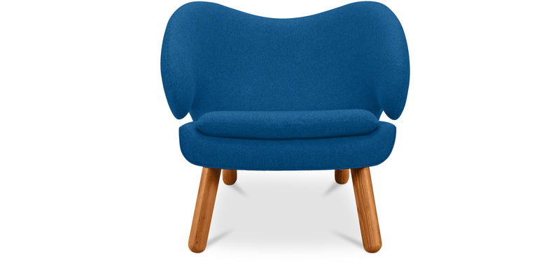 Sillón tapizado de tela - diseño escandinavo - Pelitano