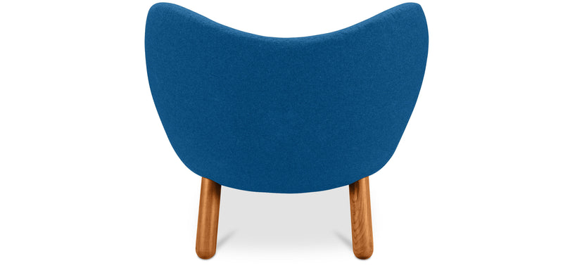 Sillón tapizado de tela - diseño escandinavo - Pelitano