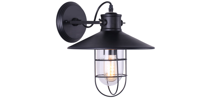 Applique Murale Noire Vintage - Garn