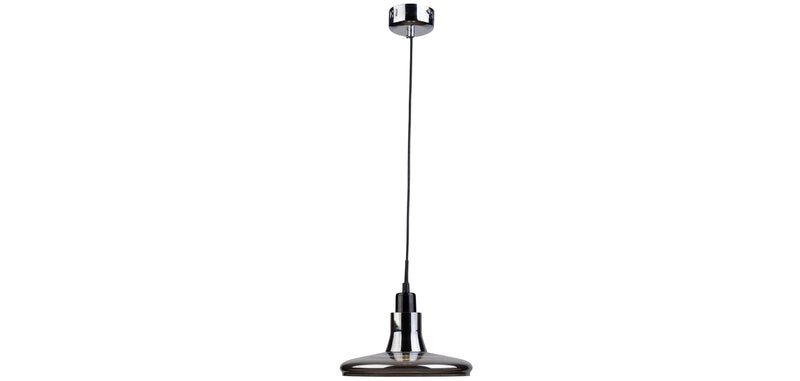 Lampa sufitowa - Lampa wisząca z chromowanego metalu - Blake