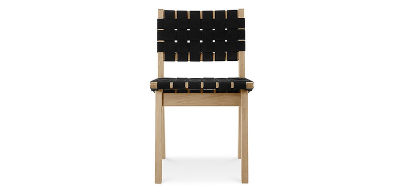 Chaise de salle à manger en bois et tissu - Sinny