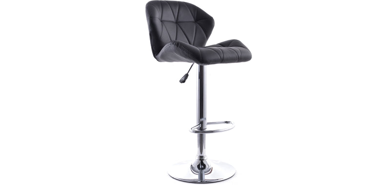 Tabouret de bar design pivotant avec dossier - Dossier