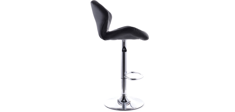 Tabouret de bar design pivotant avec dossier - Dossier