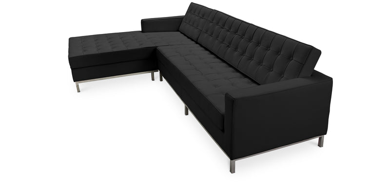 Chaiselongue Design - skóra pokryta - Nova