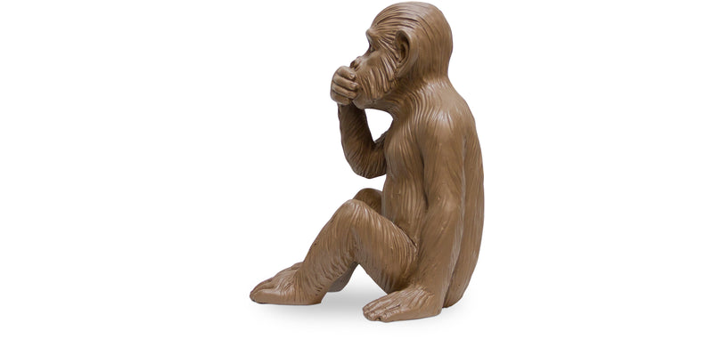 Figurka dekoracyjna design - Cichy małpa - Sapiens