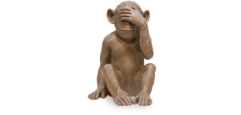 Figurine Décorative Design - Singe Aveugle - Sapiens