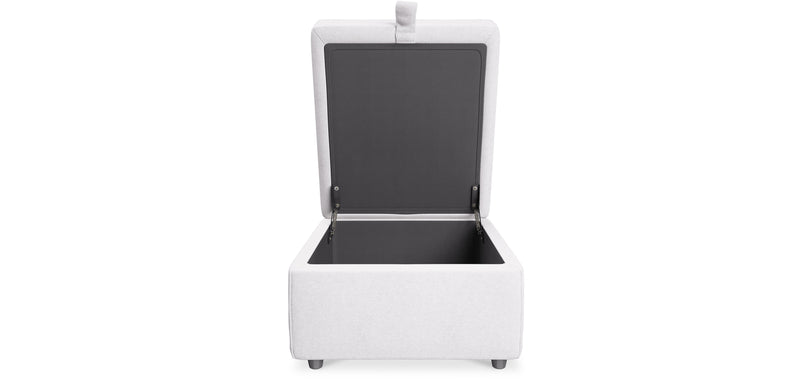 Pouf Ottoman Carré avec Rangement - Cube