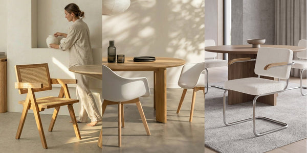 Dining Chairs with Armrests: Will They Fit Under Your Table? 7 Chairs from €47.90 to €145.90
