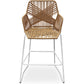 Rattan Boho Bali Design Stool - 75cm - Tale - gallery 1